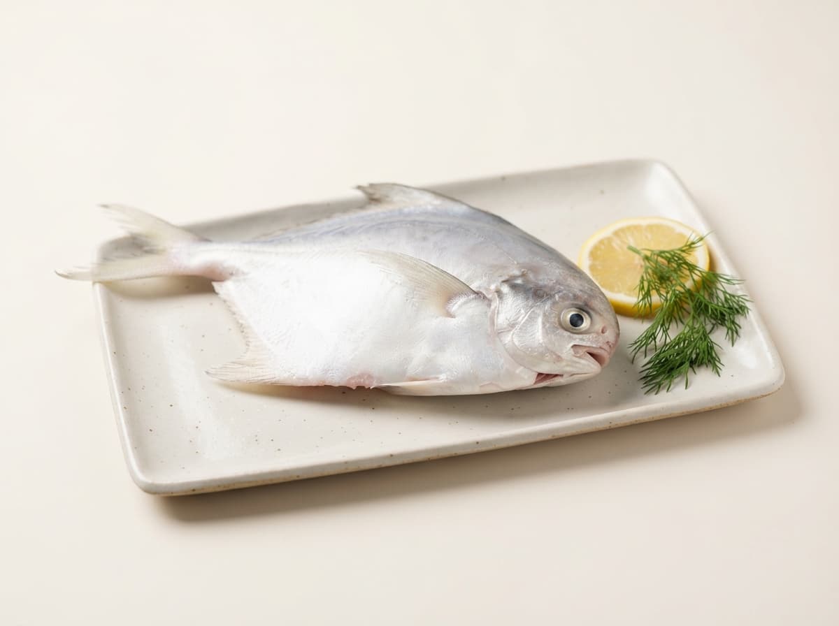 Fresh White Pomfret (Vellai Vaval)
